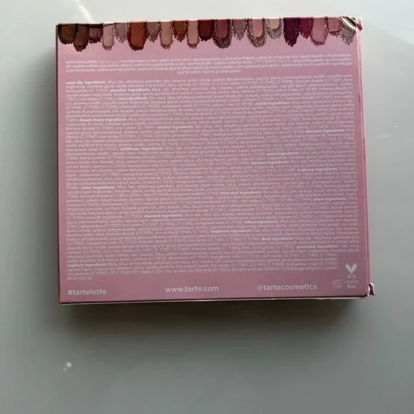 NEW Tarte Tartelette Juicy Eyeshadow Palette - Pink and Brown Shades - Picture 2 of 2